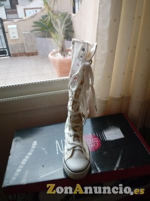 Botas de tela